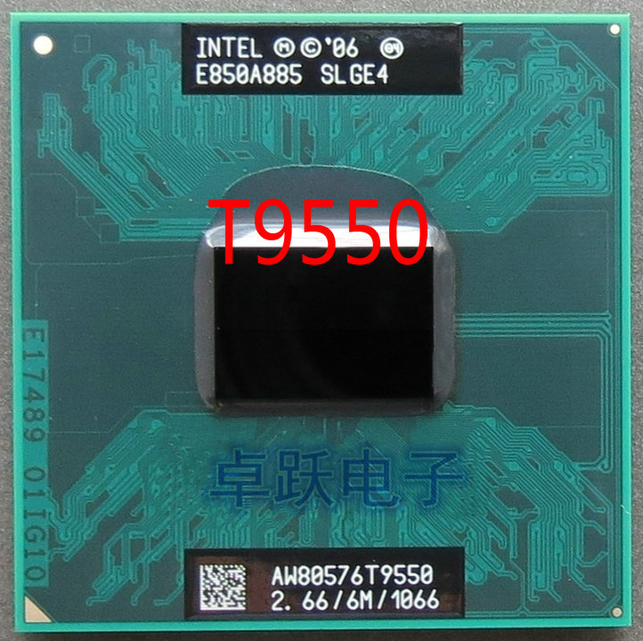  CPU Ʈ ھ 2  T9550 CPU, 6M ĳ, 2.66GH..